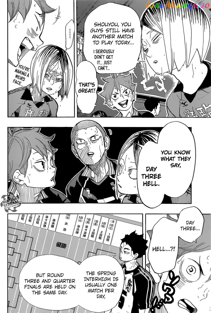 Haikyuu!!, Chapter 326 image 09